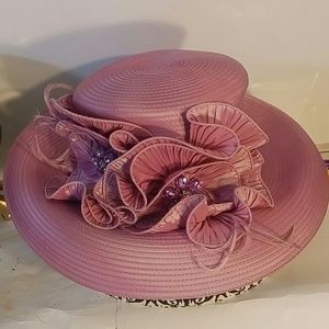 Mauve Women's Fashion hat.
